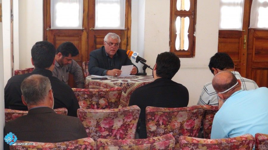 گزارش تصویری:نشست خبری مدیر کل میراث فرهنگی،وصنایع دستی استان قم با اصحاب رسانه
