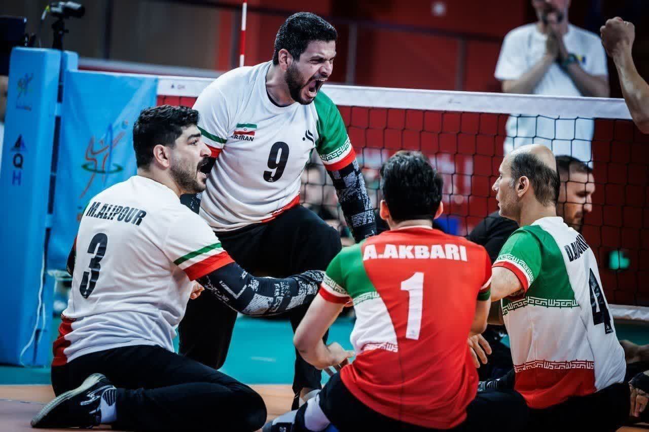 سومین برد ایران با حضور حسین گلستانی
