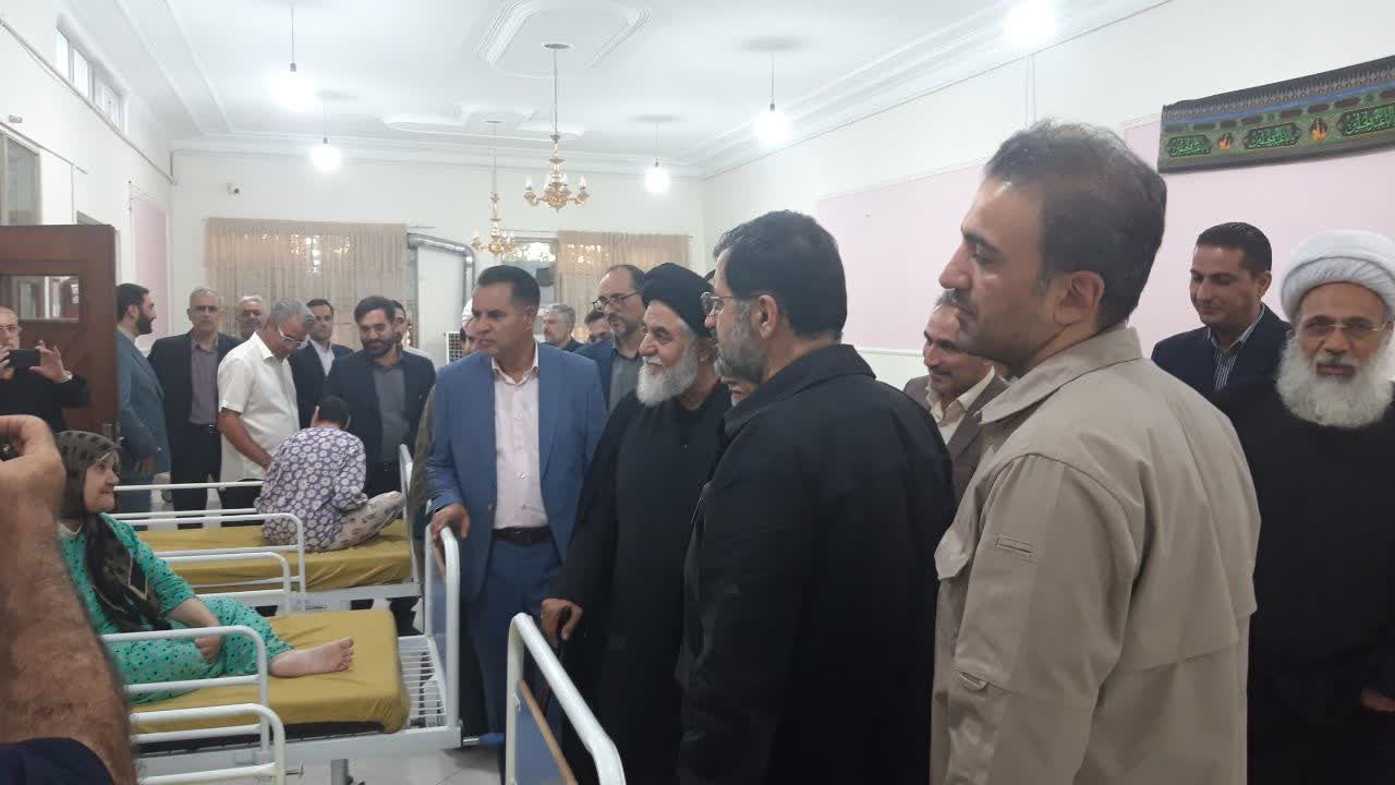 بازدید استاندار قم از مرکز نگهداری و توانبخشی معلولین سمانه دودهک