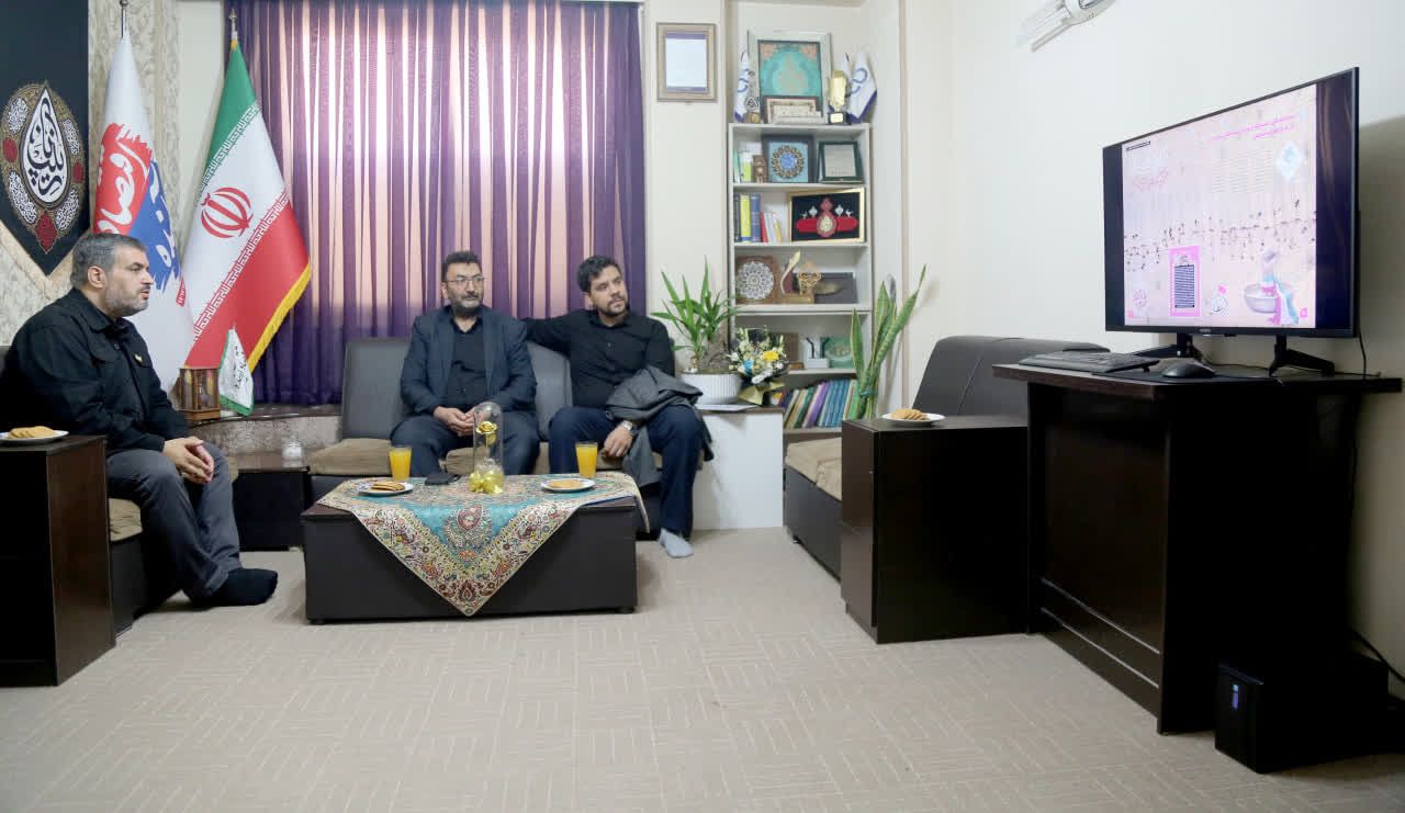 ازدید مهندس باقری زاد مدیرکل ارتباطات و فناوری اطلاعات از تحریریه دفتر قم پرس