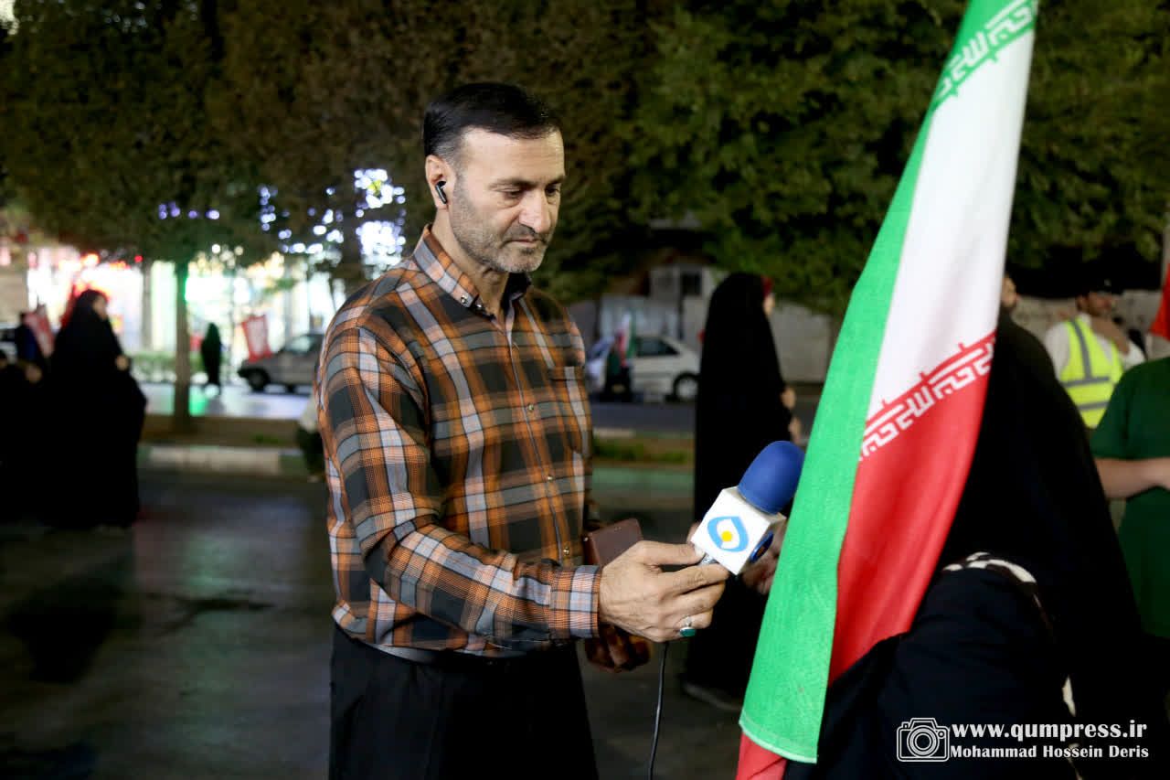 جلوه هایی از حضور مردم در خیابان