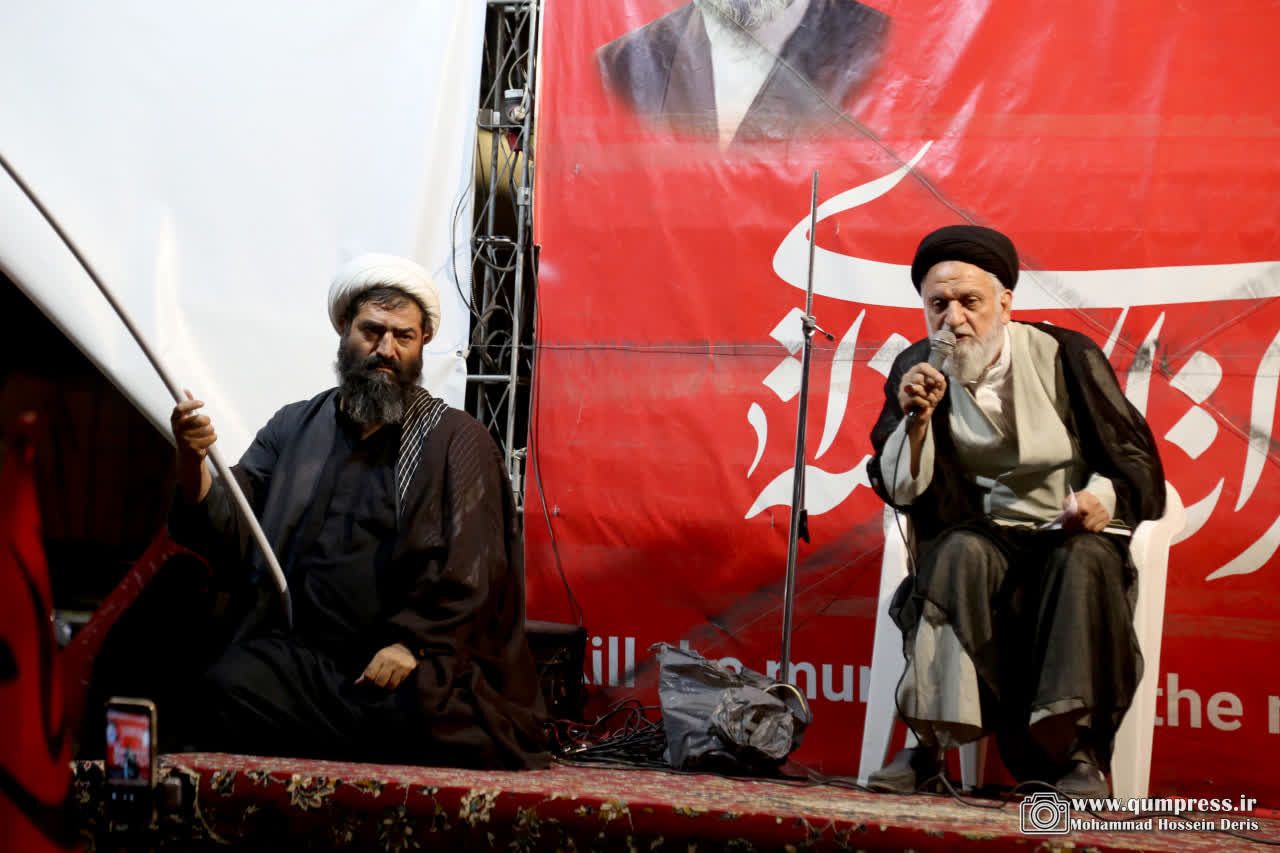 گزارش تصویری از موکب روحانیون منتقم و خونخواه قائدشهید هفتم مهر