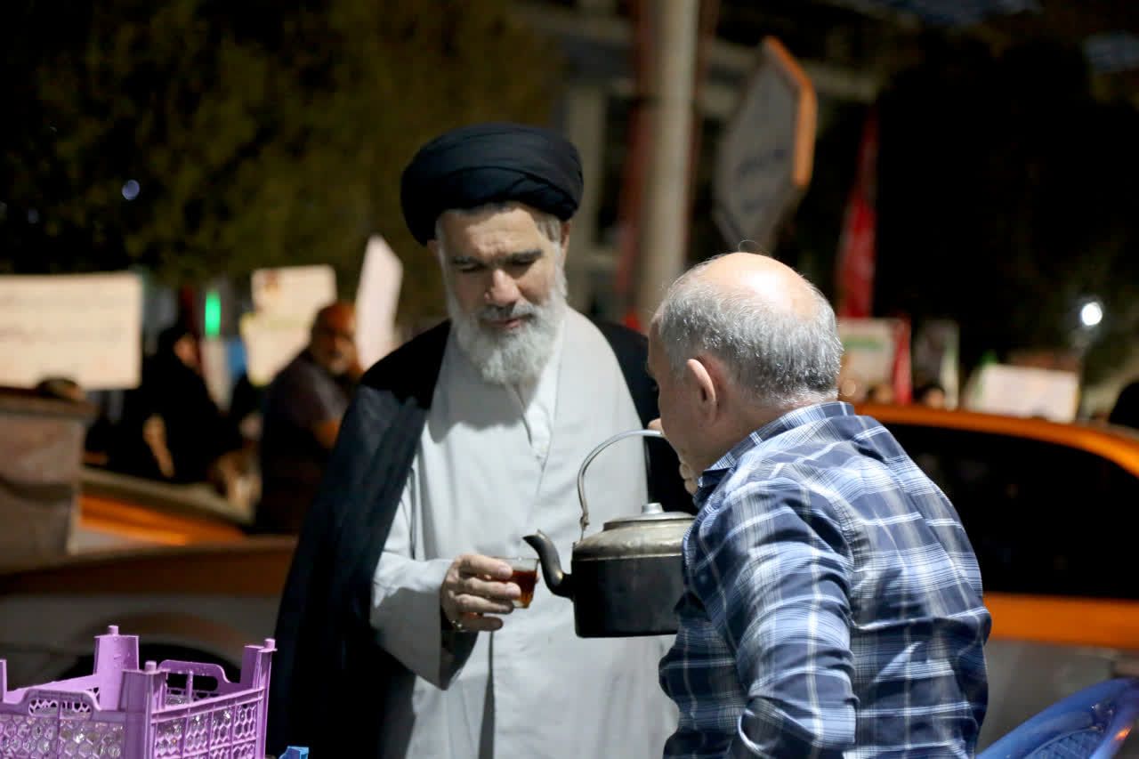 خادمی موکب شهید دلیریان روستای صرم