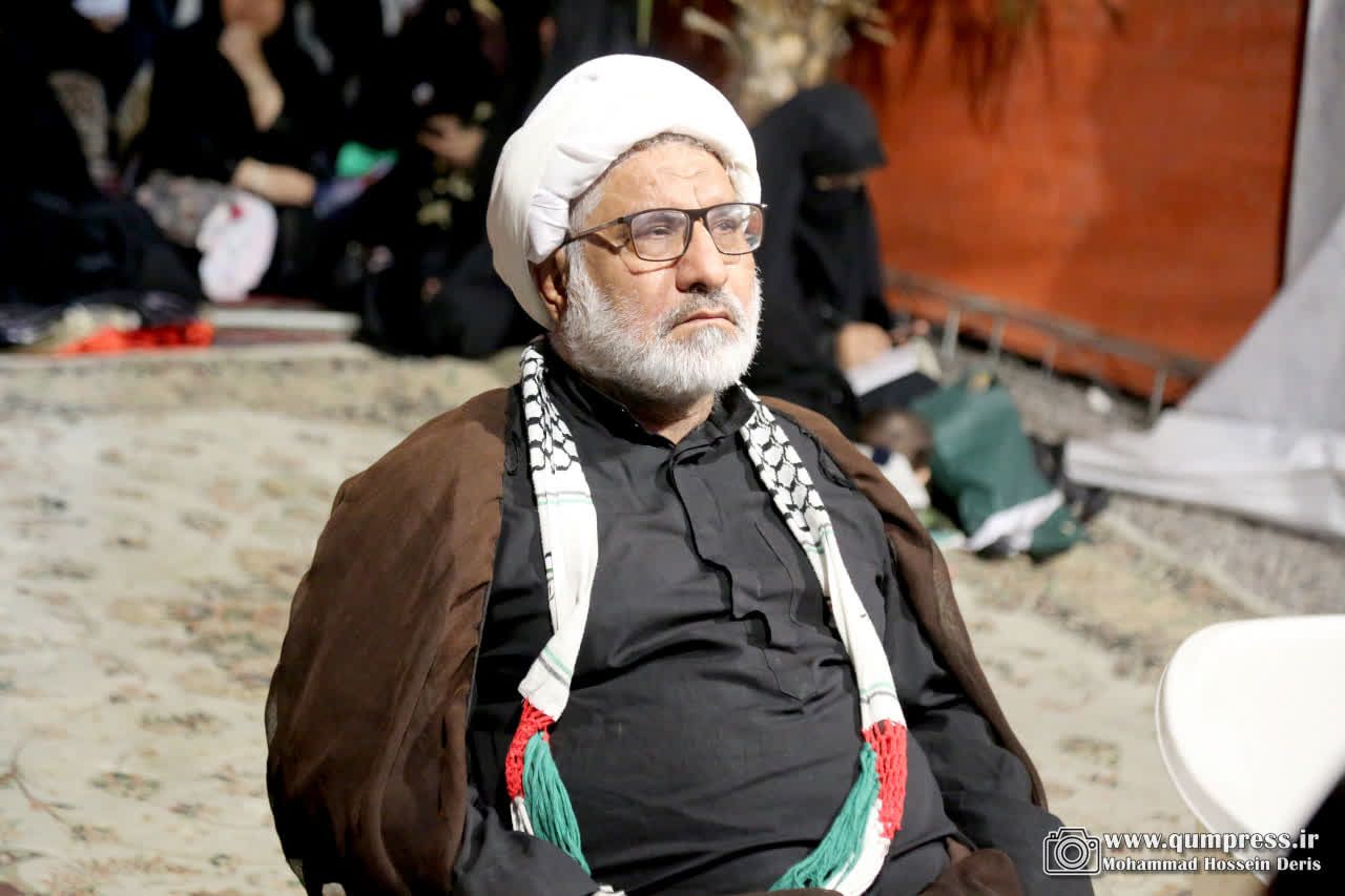 گزارش تصویری از موکب روحانیون و مردم خونخواه قائدشهید در شب دوم آبان