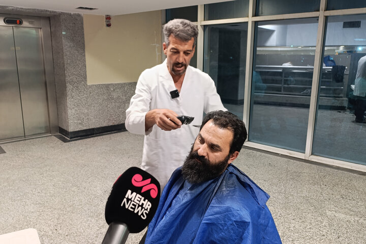 اینجا همه به عشق امام رضا(ع) خادماند