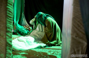 گزارش تصویری از آئین هنری فاطمیه در خیابان