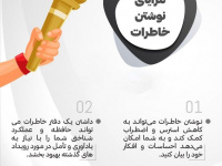 مزایای نوشتن خاطرات  +  اینفوگرافی
