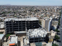 پیشرفت ۹۲ درصدی سازه پارکینگ طبقاتی امام خمینی(ره)