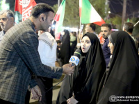 گزارش تصویری از برنامه سازهای صداوسیمای مرکز قم فعال در میدان