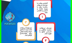 مزایای وقت گذراندان با دوستان + اینفوگرافی