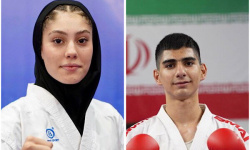 دو نماینده نوجوان کاراته ایران در جمع مدعیان برنز