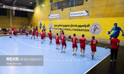 تیم ملی هندبال ایران راهی صربستان شد تیم ملی هندبال ایران راهی صربستان شد