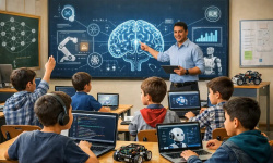 از کلاس درس تا کدنویسی؛ ۴ میلیون نفر در مسیر یادگیری AI قرار گرفتند