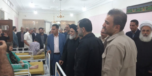 بازدید استاندار قم از مرکز نگهداری و توان‌بخشی معلولین سمانه دودهک