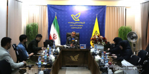 گزارش تصویری قم پرس از نشست خبری مدیرکل پست استان قم