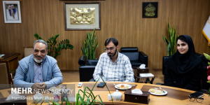 مدیرعامل فرودگاه امام خمینی(ره) مهمان خبرگزاری مهر شد مدیرعامل فرودگاه امام خمینی(ره) مهمان خبرگزاری مهر شد