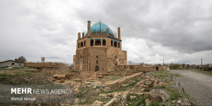 جبهه شرقی گنبد سلطانیه سامان‌دهی می‌شود