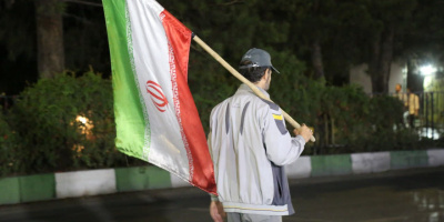 گزارش تصویری از پرچم های برافراشته در قم
