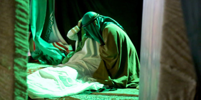 گزارش تصویری از آئین هنری فاطمیه در خیابان