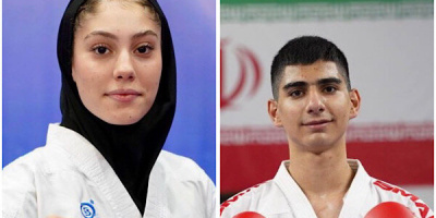 دو نماینده نوجوان کاراته ایران در جمع مدعیان برنز