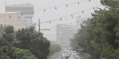 گردوخاک در شرق و جنوب شرق