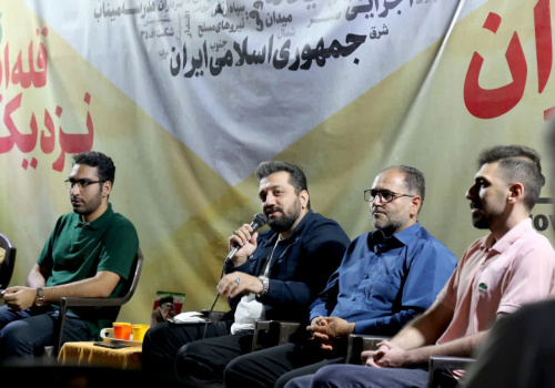 موکب دانشجویی رواد باحضور رسانه ای ها